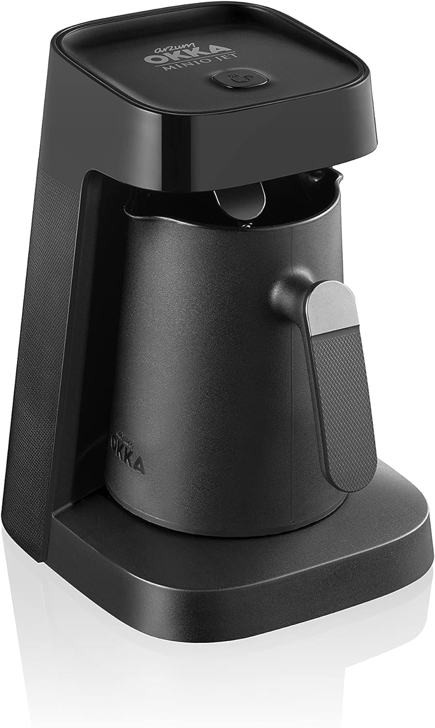 Turks koffiezetapparaat Arzum Okka MINIO JET, 400 W, capaciteit 5 kopjes, overloopbeveiliging, akoestisch waarschuwingssysteem, Turks koffiezetapparaat, chroom