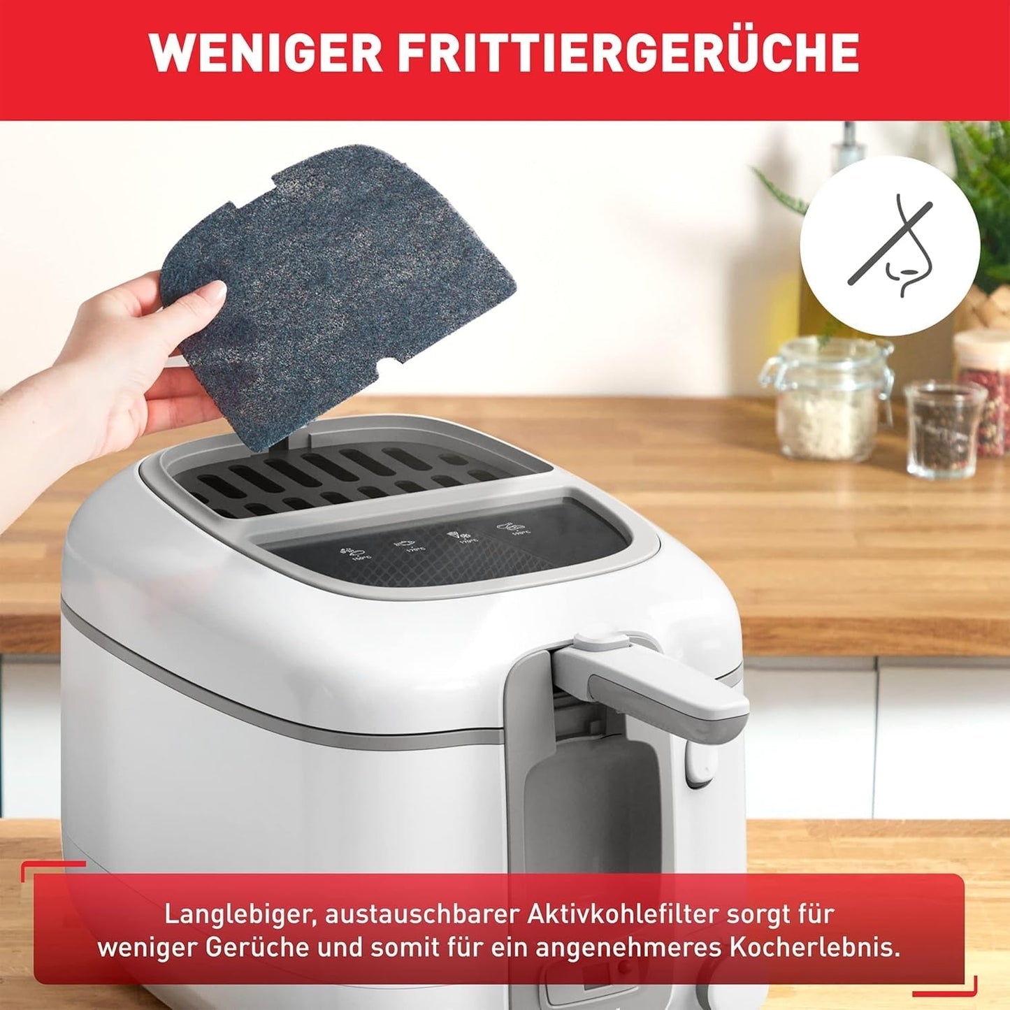 Tefal Super Uno Access frituurpan, inhoud 2,2 L, vaatwasmachinebestendige onderdelen, geurfilter Apparaten Naty Shop