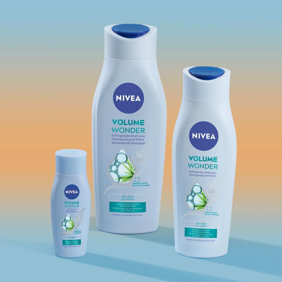 NIVEA Volume Wonder Versterkende shampoo, volumegevende shampoo, 50 ml Douche en bad Naty Shop