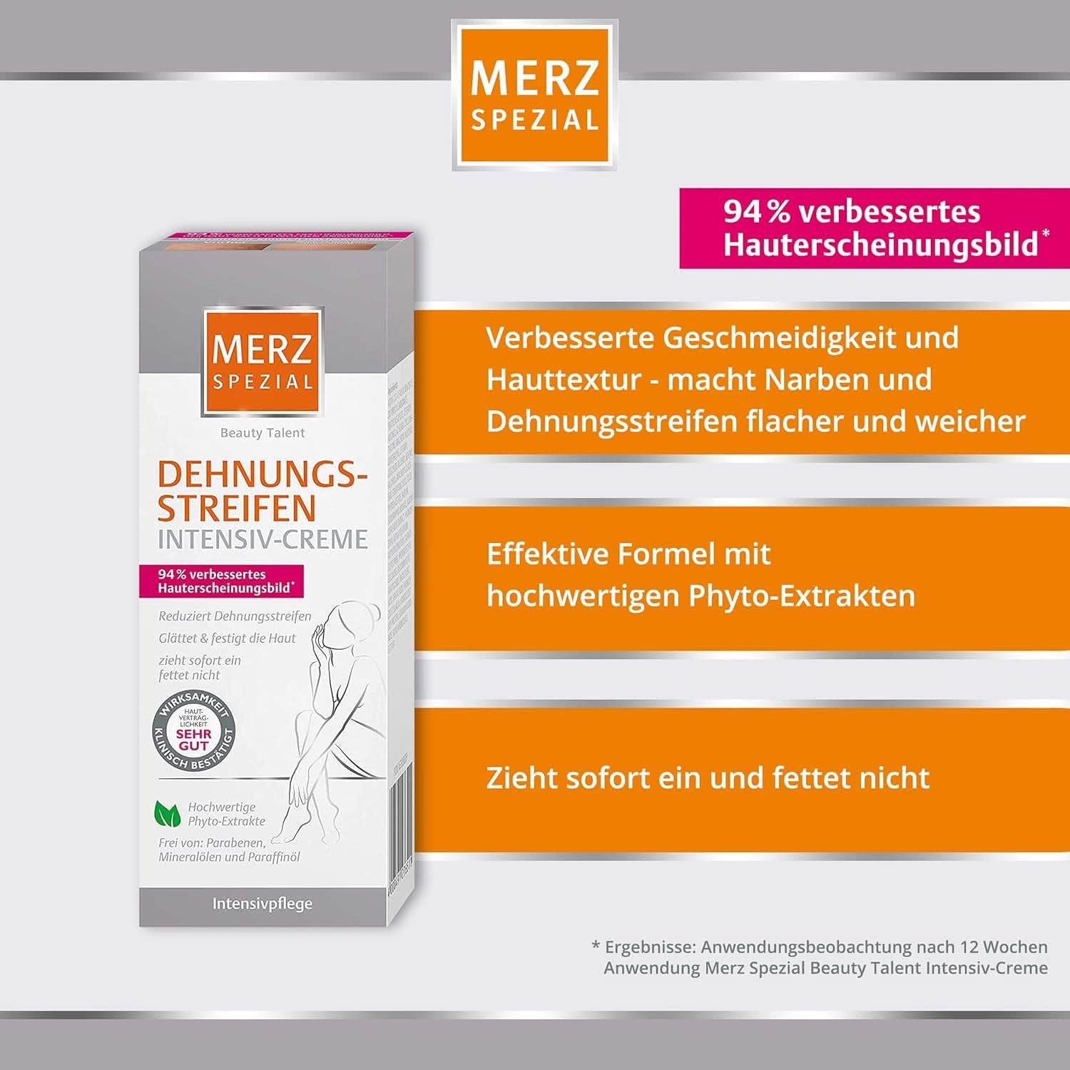Merz Spezial, Intensieve crème voor striae, 75 ml Cosmetica en schoonheid Naty Shop
