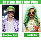Groene tijdelijke haarwas, gekke groene tijdelijke haarspray, wasbare semi-permanente modder, eenmalige haarkleuring, instant styling haarpasta modder, natuurlijke haarkleur voor feesten, activiteiten en Halloween Naty Shop haarverf