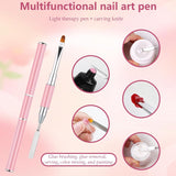 288 dubbele nagelformulierenset, dubbele vorm nagelkunstset, 12 nagelverlengingsformulieren, gelnagelformulieren, geschikt voor beginners en manicures