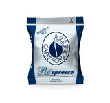 Caffè Borbone Kaffee Kapseln Respresso, Blaue Mischung, 100 stück & Kaffee Kapseln Respresso, Entkofeinierte Dek Mischung - 100 stück - Compatibel met Häuslichen Kaffeemaschinen Nespresso®*