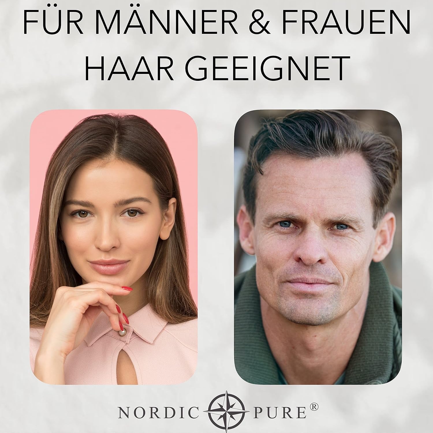 Haarbehandeling met basilicumextract van Nordic Pure | Voor de verzorging van dun, droog en kwetsbaar haar | Kan haaruitval voorkomen 100ml Naty Shop haarverzorging
