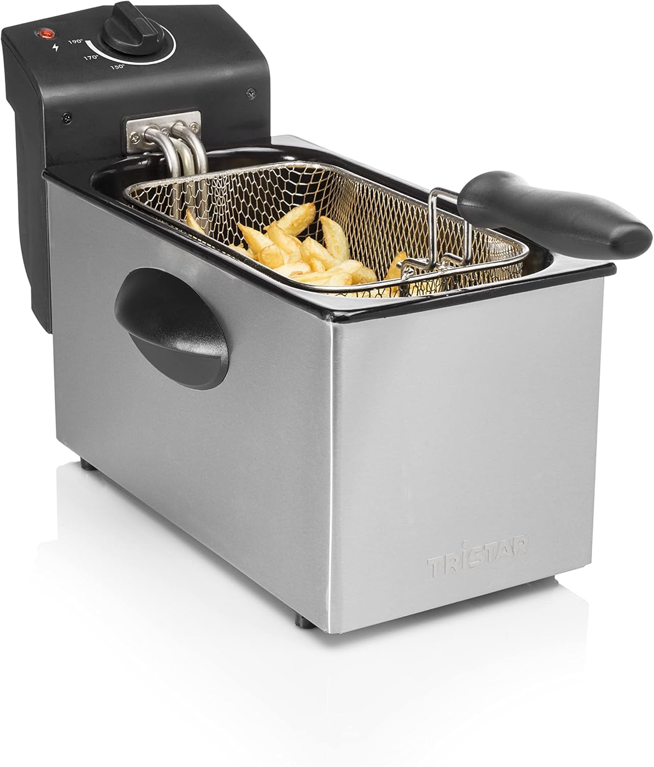 Tristar oliefriteuse FR-6935, 2000 watt, 3 liter, thermostaat, koude zone, 3-4 personen, metaal Apparaten Naty Shop Default Title