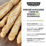 Biologische sesamzaadjes 3kg, rauwe biologische oliezaden, witte sesam, natuurlijk gepeld, ongebrand, bron van calcium en ijzer, voordeelpakket