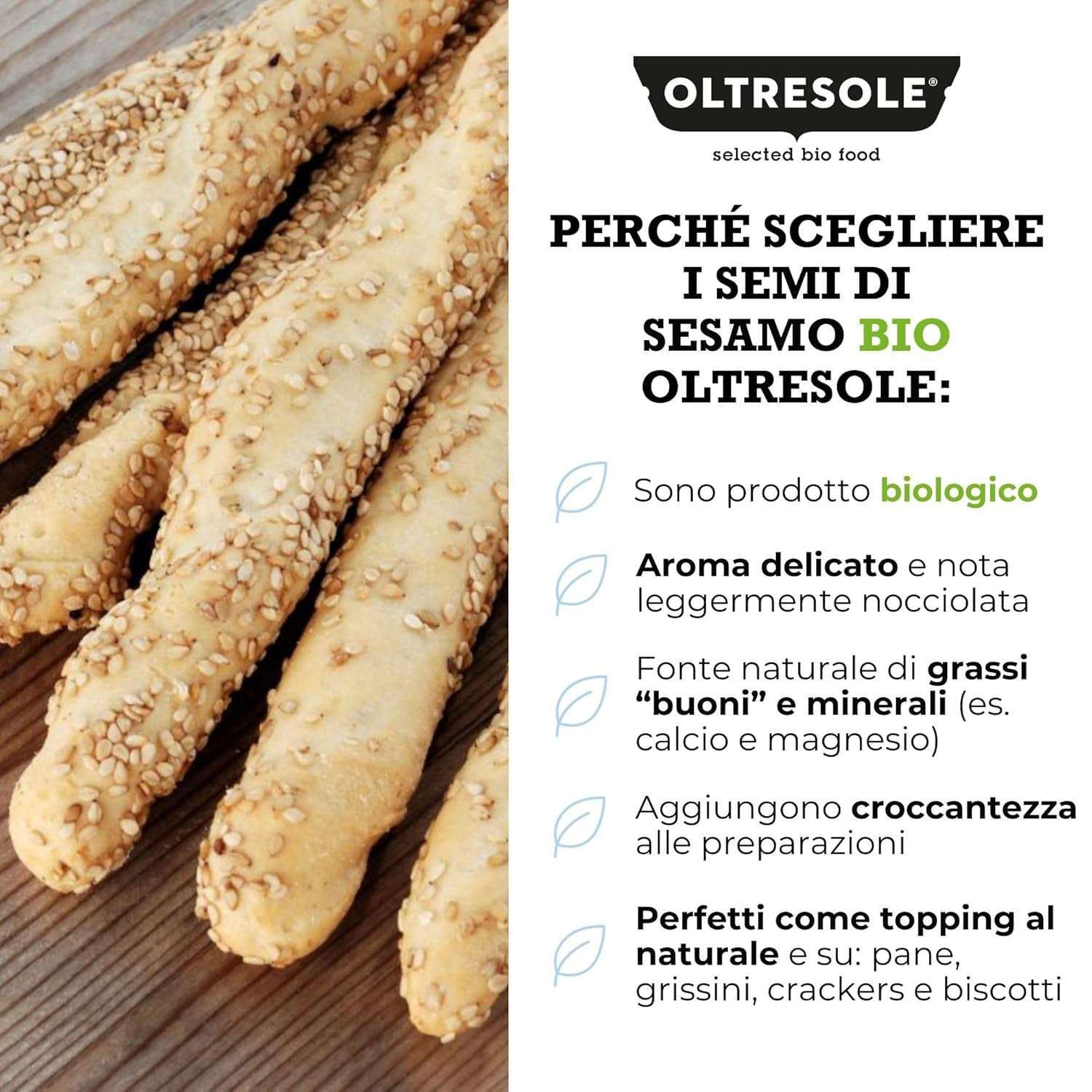 Biologische sesamzaadjes 3kg, rauwe biologische oliezaden, witte sesam, natuurlijk gepeld, ongebrand, bron van calcium en ijzer, voordeelpakket