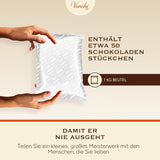 Venchi – Chocoviar Gianduia, pralines in een zak van 1 kg, Gianduia-chocolade uitsluitend geproduceerd met "Piemonte boshazelnoten", glutenvrij, zonder kunstmatige kleurstoffen en zonder bewaarmiddelen