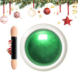 BISHENGYF Silver Chrome Nail Powder – Metal Holo Chromfarbener Nagelpuder, 1G Cromepulver Nägel Glitzer Glänzende Silver Nagelpulver Spiegeleffekt Pigment Nagelkunst, DIY-Design-Dekor Frauen Gift