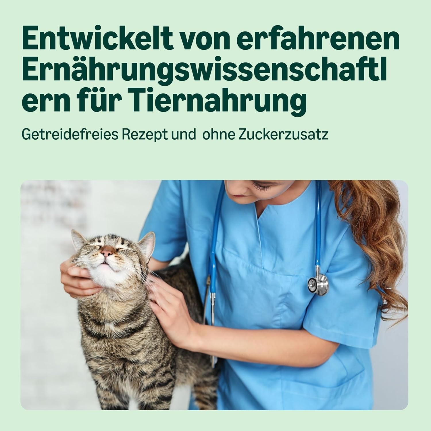 Amazon Graanvrij Nat Kattenvoer Blik Kip Spots 12 x 400 g