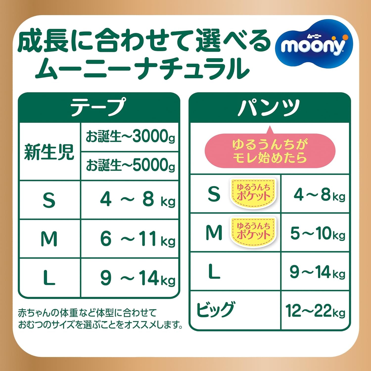 Japanse luiers Naturel M (6-11 kg) // Japanse luiers Naturel M (6-11 kg)