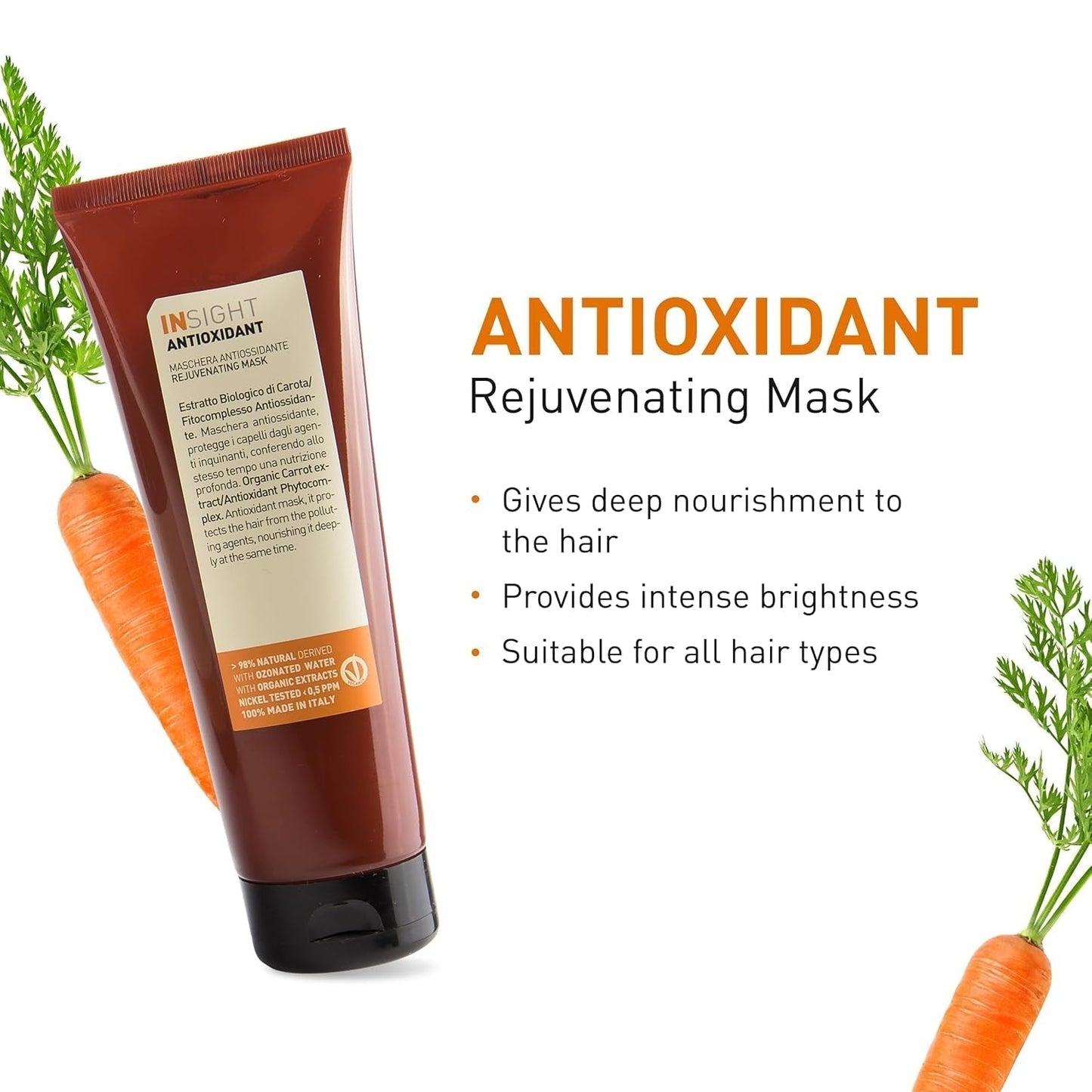 Verjongend antioxidantmasker - 250 ml Naty Shop haarmasker