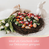 Paasvariatiepakket Lindt Chocolade LINDOR | 1,2kg | 2 GOLD BUNNY Melkchocolaatjes en 8 LINDOR varianten: Melkchocolade, Noisette, Puur, Wit, Zwart 60%, Karamel, Gezouten Karamel, Stracciatella | Paaschocolade | De paashaas