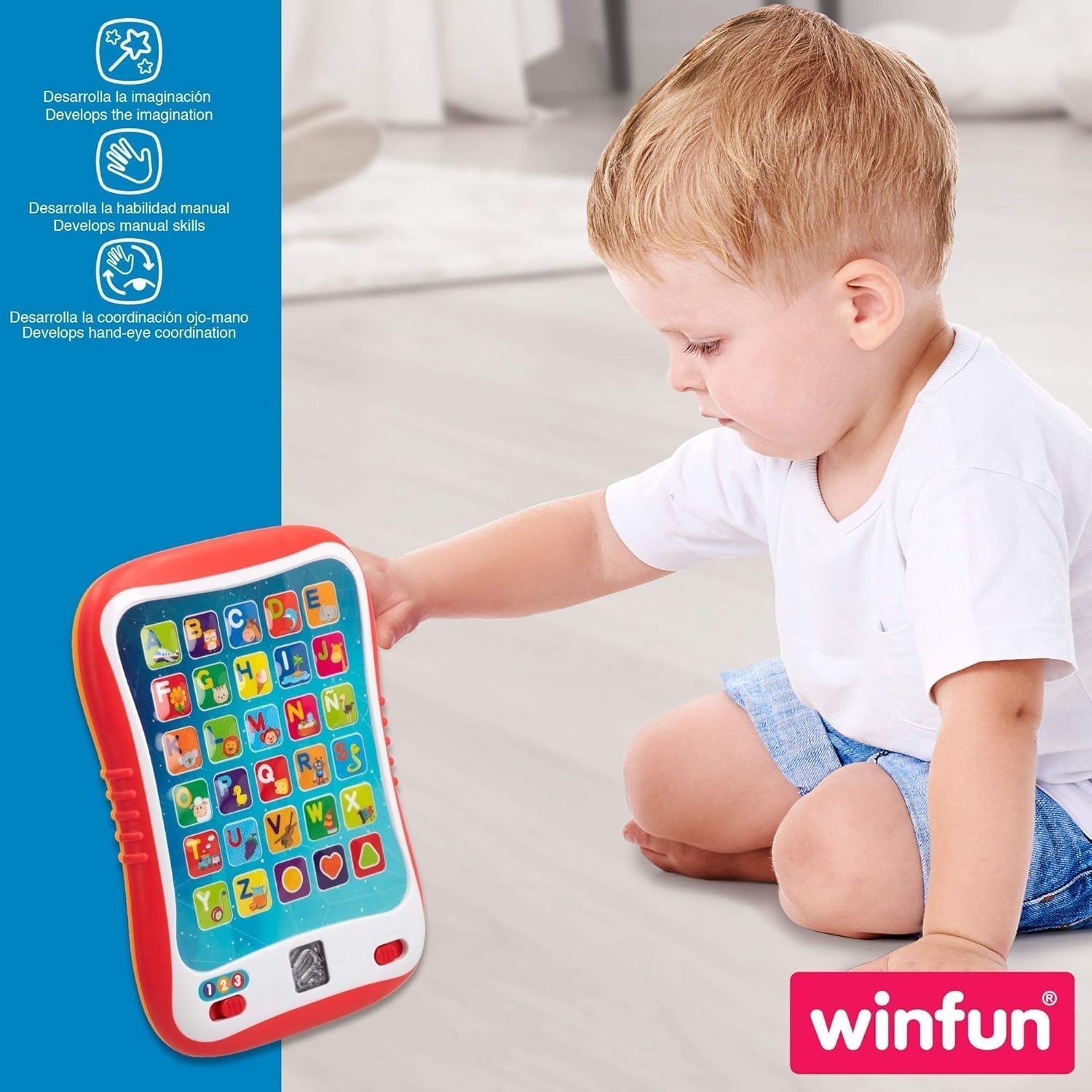winfun ColorBaby 44256 Leerbakje met licht en geluid Babyspeelgoed Naty Shop