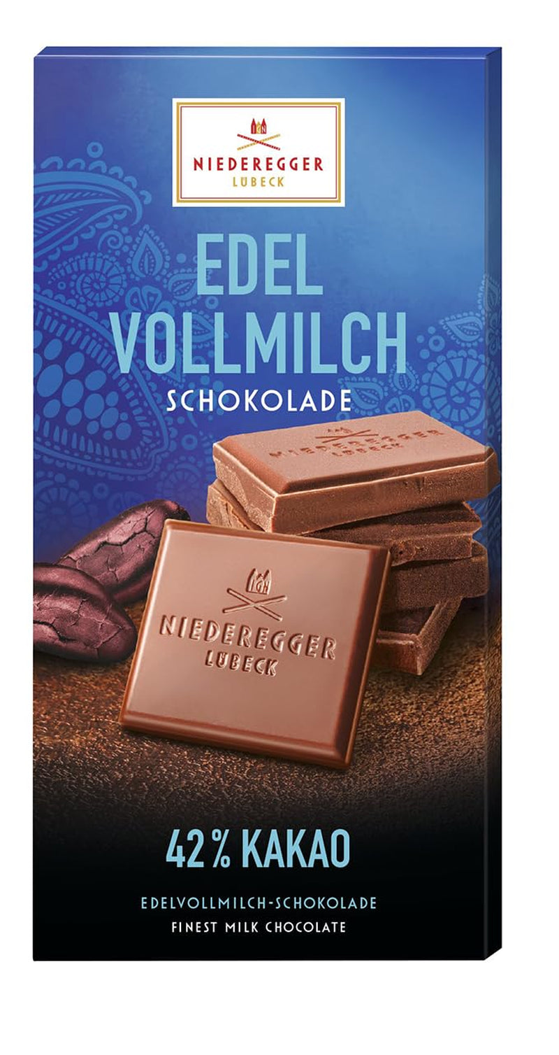 Niederegger premium melkchocolade 100g