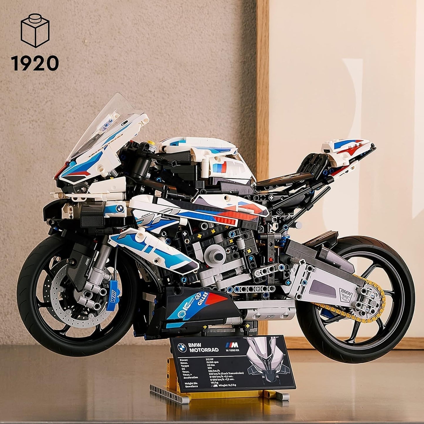 LEGO Technic BMW M 1000 RR Motormodel Modelbouwset voor volwassenen als knutselcadeau voor mannen en vrouwen Thuis- of kantoordecoratie 42130 Bouwsets Bestel in LEGO-Store