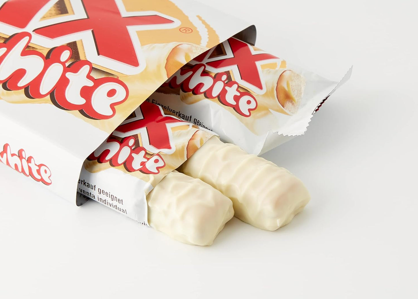 Twix Witte Chocoladerepen | Karamel, koekjes, witte chocolade | Chocolade Multipack | 5 repen (5 x 46 g) (pak van 4)