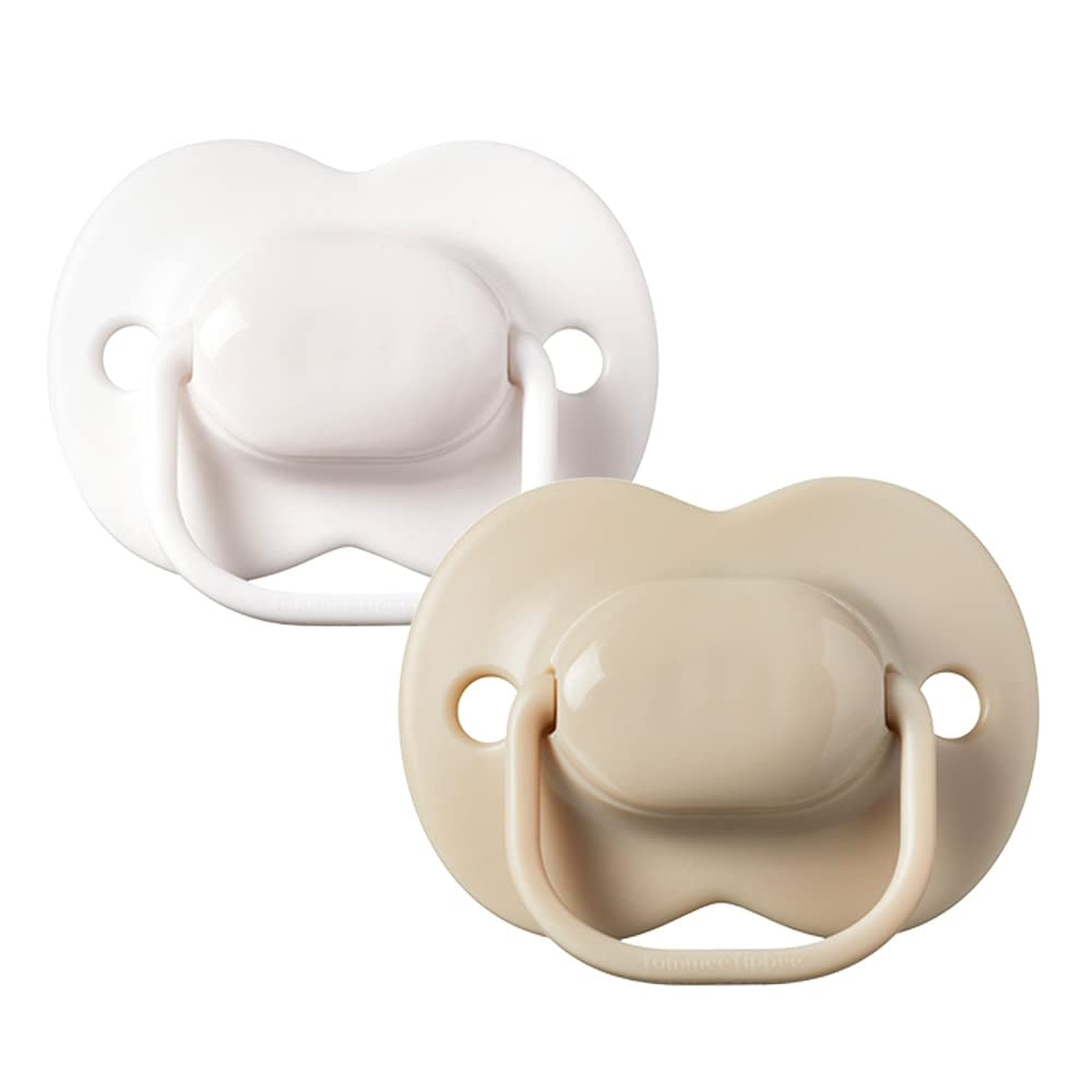 Tommee Tippee Cherry Latex Fopspenen 0-6 Maanden 2 Pack 100% Natuurlijke Latex Fopspenen Fopspenen