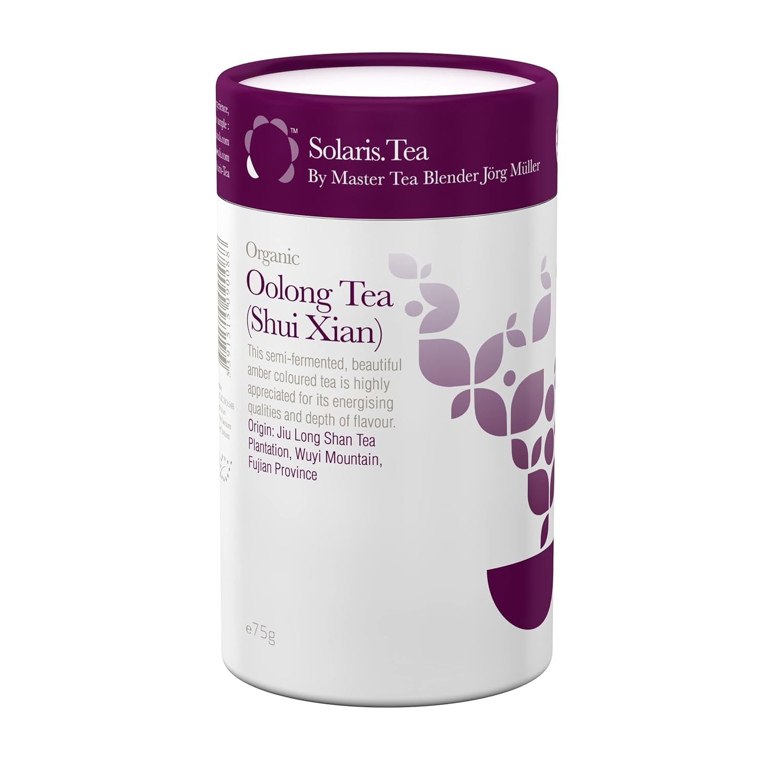 Biologische Oolong (Shui Xian), verpakking van 1 (1 x 75 g)