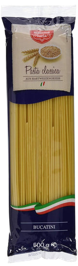 Pasta Bucatini - Macaroni, verpakking van 20 (20 x 500 g)