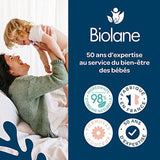 BIOLANE - Ronde speen - Extra dunne fopspeen - 6+ maanden - Bicolor groen - Speen van natuurlijk rubber - Voor orale ontwikkeling - Zacht en comfortabel