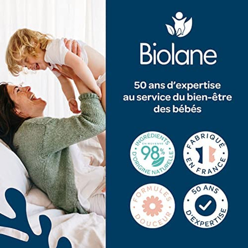 BIOLANE - Ronde speen - Extra dunne fopspeen - 6+ maanden - Bicolor groen - Speen van natuurlijk rubber - Voor orale ontwikkeling - Zacht en comfortabel