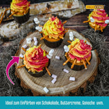 DECOCINO Gele vetoplosbare kleurpasta - 15 g - Voedselkleuring op oliebasis, ideaal voor het kleuren van chocolade, botercrème, fondant of koekjesdeeg