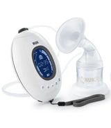 NUK Nature Sense Dubbele Elektrische Borstkolf | Met batterij, LCD-display 2X containers voor moedermelk van 150 ml Accessoires Voeding en borstvoeding Bebe Naty Shop Borstkolf