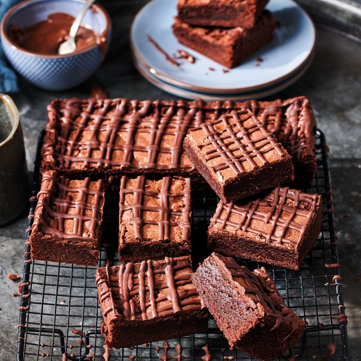 Funcakes Mix voor cakebrownies: Einfach Zu Berübenen, Für Brownies en Schokoladenkuchen Mit Reichem Schokoladengeschmack, Halal., 1 Kg Mix voor bakken en koken Naty Shop