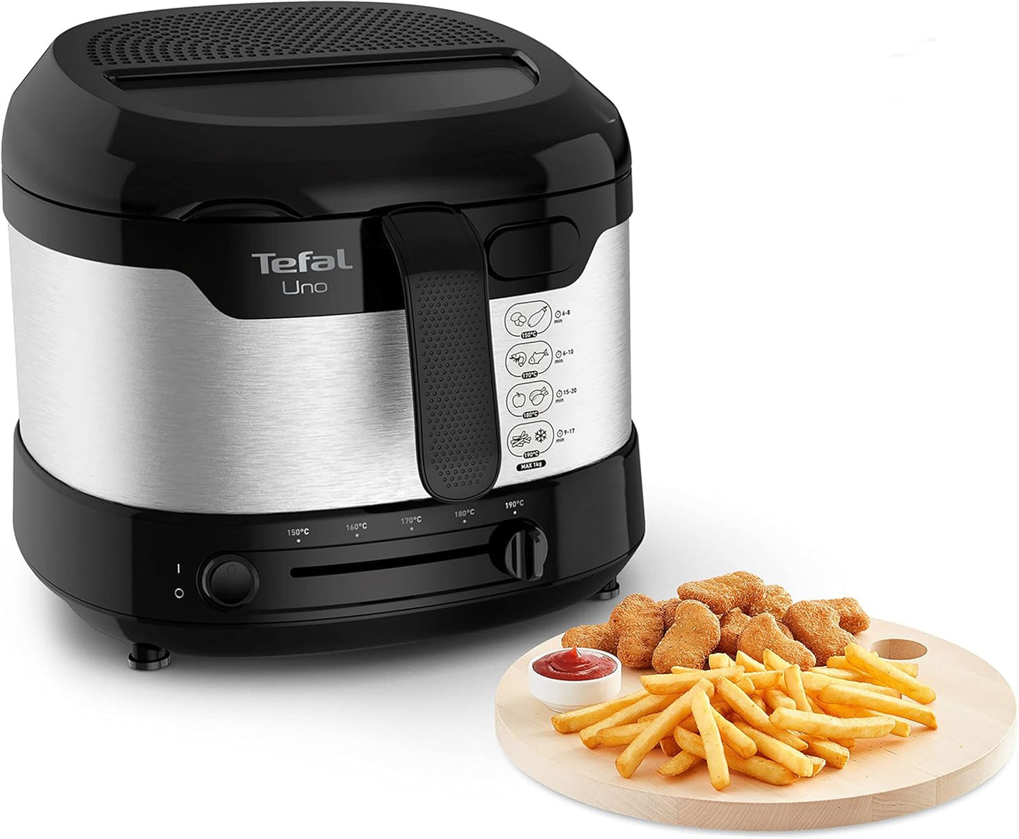 Friteuse Tefal Uno M FF215D, 1470 Watt, capaciteit: 1 kg Apparaten Naty Shop Standaard Titel