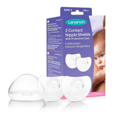 Lansinoh Stillhütchen 24 mm (Größe 2), 2 Stück Inkl. Opbergdoos - Angenehmes Tragegefühl - Trotz Anlegeschwierigkeiten Weiter Stillen Accessoires Voeding en borstvoeding Bebe Naty Shop