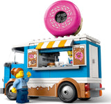 LEGO City Donut Truck - Speelgoedfoodtruck met 2 minifiguren van de politie - Constructiespeelgoed voor jongens en meisjes vanaf 5 jaar - Cadeau-idee voor verjaardagen en feestdagen 60452 Bouwsets Besuche den LEGO-Store