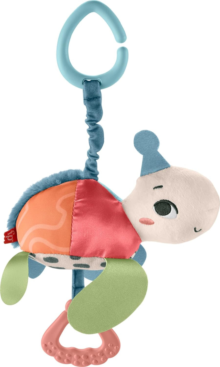Fisher-Price gigantische oorolifant - Schattig zacht knuffeldier met extra grote oren, gemaakt van 90% gerecycled plastic en FSC-gecertificeerde verpakking, voor baby's vanaf 3 maanden, HKD63 Babyspeelgoed Naty Shop Schildpad
