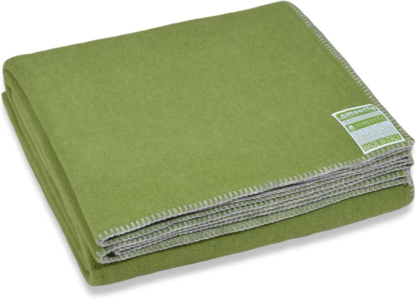 Zoeppritz uit 1828 Smoothy fleecedeken - Fluffy comfortabele polar fleece deken - Veganistisch - 140X190Cm - 010 Off-White, 010 Offwhite Zoeppritz bedden en hoezen sinds 1828 Groeten 140X190Cm