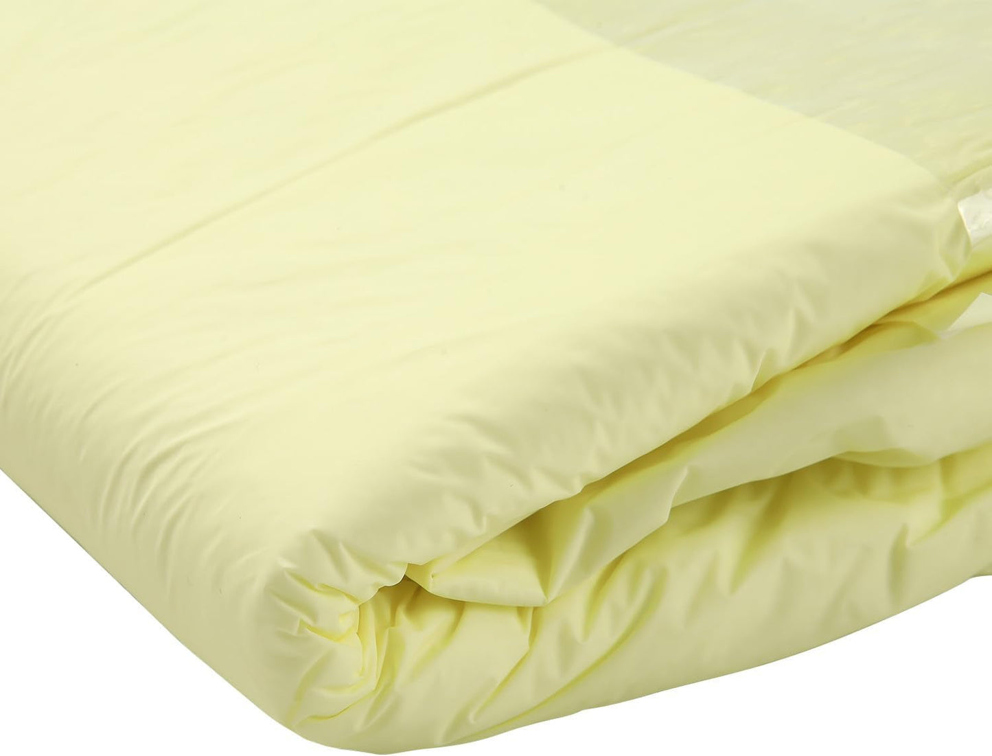 CutiePlusU luiers voor volwassenen, 10-pack wegwerpincontinentieslipjes met lussen voor dames en heren, maximaal absorptievermogen 's nachts - geel (middelgrote maat 71-96cm)