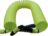 Amig - Turun | Spiraal | 15 meter | Inclusief 4 accessoires | Met gietpistool, kraanadapter en 2 snelkoppelingen | EVA-rubber | Pistache groen