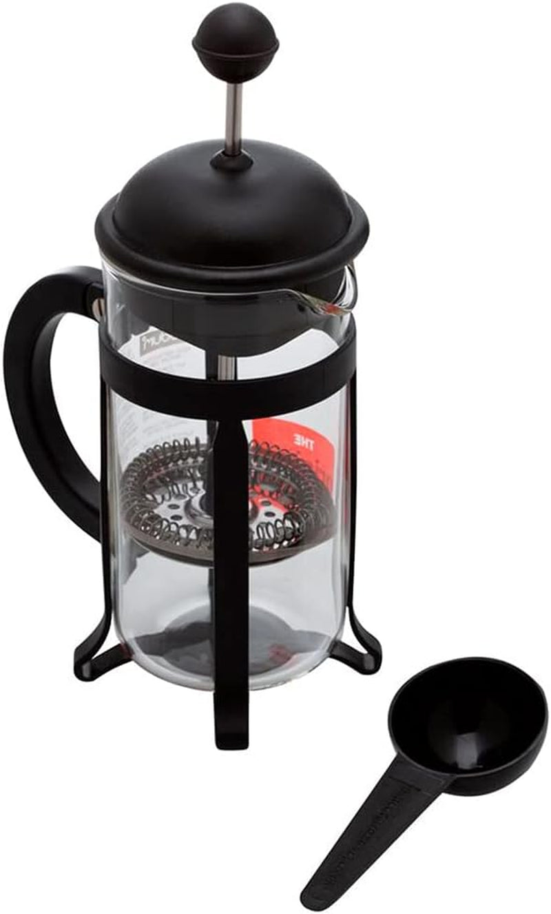 Bodum 1908-01 Java koffiezetapparaat, 8 kopjes, 1 L, meerlaags, zwart, 10,6 x 16,3 x 24,5 cm, 6 stuks