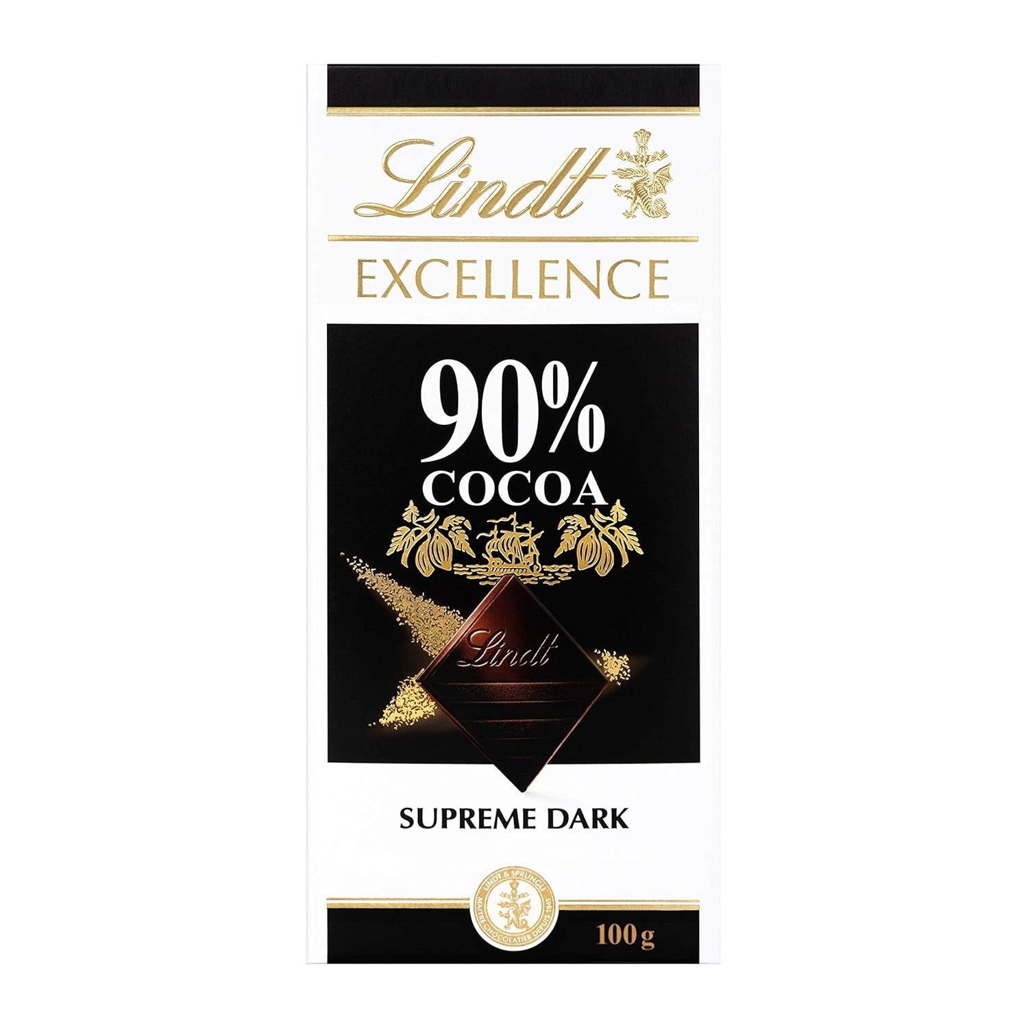 Lindt-chocolade | Reep EXCELLENCE 85% Cacao | 100g | Extra pure chocolade | Veganistische chocoladereep