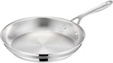 Jamie Oliver by Tefal Cook Slimme koekenpan 28cm, Ongecoat roestvrij staal, Geschikt voor inductie Potten en pannen Naty Shop Standaardtitel