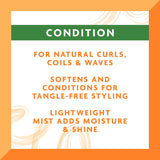 Cantu Coil Calm Detangling Spray, Shea, Krullend Haar, 237ml Ontwarrende producten Naty Shop