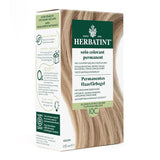 Permanente haarverfgel 6N Donkerblond - 170 ml I Ammoniakvrij, 100% grijze haardekking I Gevoelige huid getest, met 8 plantenextracten Naty Shop Haarverf 10C Platina Asblond