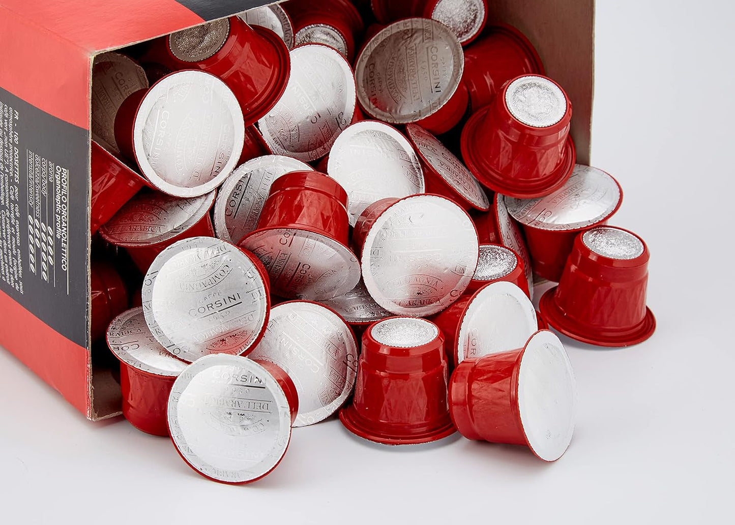 Caffè Corsini - Classico Italiano, Miscela Di Caffè in Nespresso-compatibele capsules, Gusto Forte E Deciso - Confezione Da 100 capsules