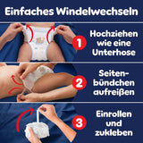 Pampers Night Pants luiers maat 6, 138 stuks, 13kg-19kg, bieden extra bescherming gedurende de hele nacht.