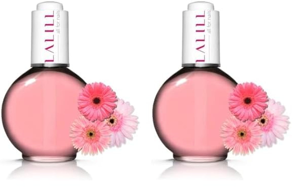 LALILL Nagelriemolie 75Ml - Himbeere Nagelpflegeöl - Nagelöl Pflege Für Nägel Nagelhaut - SPA Maniküre Naildesign Hände - Veganistisch - Met pipet