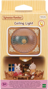 Sylvanian Families 5528 plafondlamp - poppenhuismeubilair, bruin Naty Shop Dolls standaardtitel