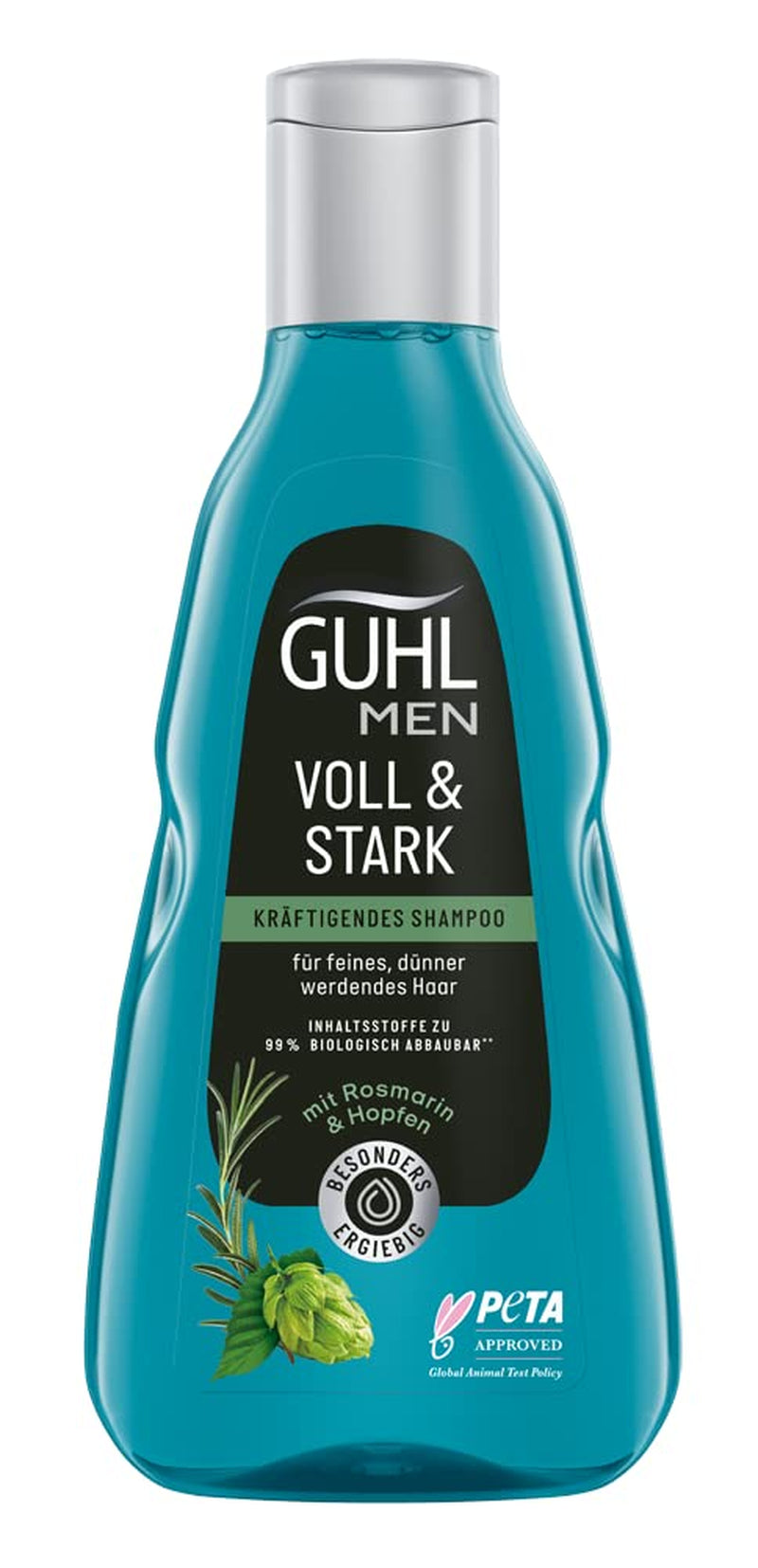 Guhl Men Full & Strong Shampoo - Haartype: Dun, fijn, normaal Douche en bad Guhl 250 ml