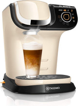 Tassimo My Way espressomachine met 2 capsules TAS6502 met waterfilter, 70+ drankjes, drankaanpassing, koffievariëteit, eenvoudig brouwen, 1500 W, zwart