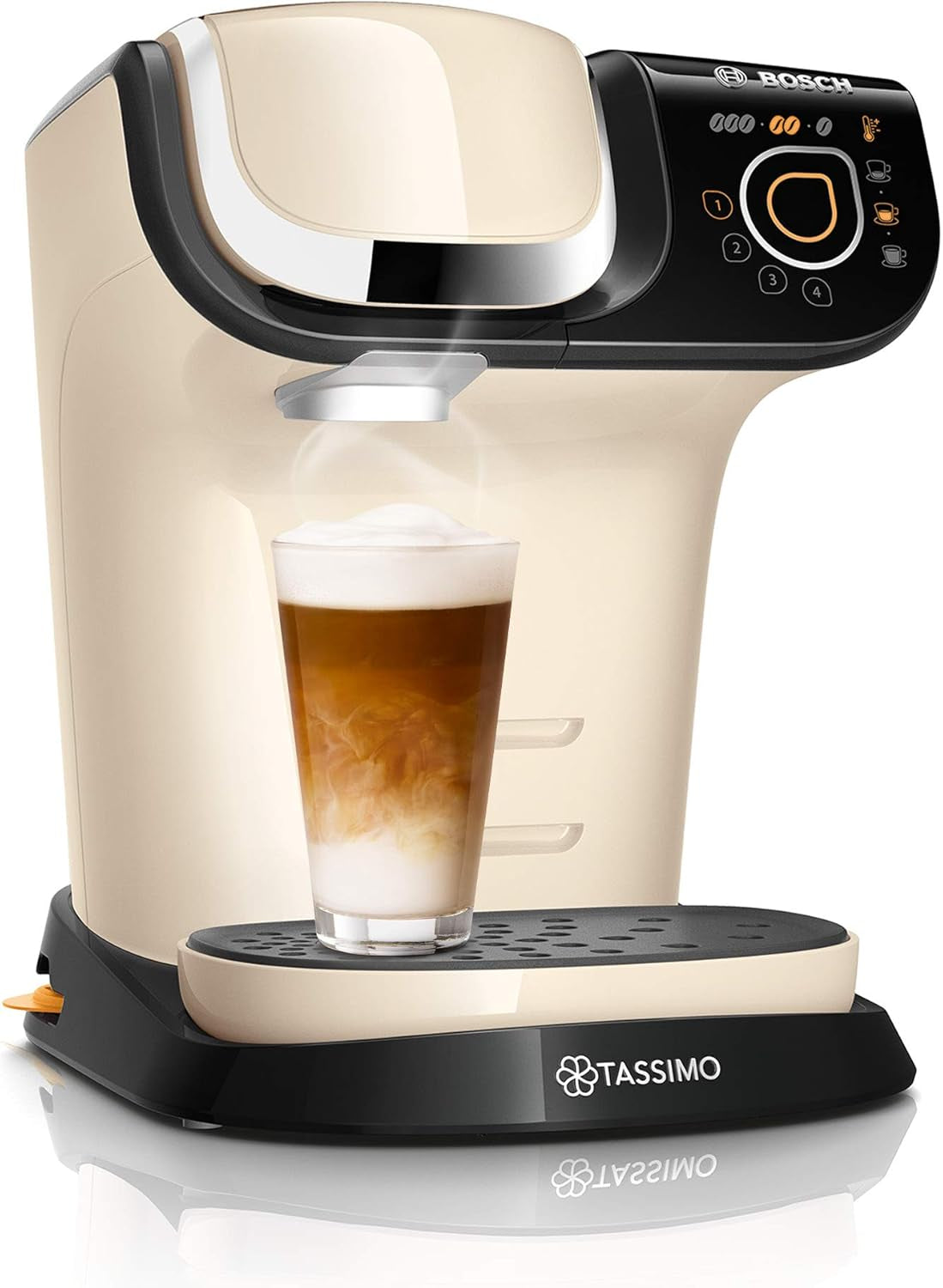 Tassimo My Way espressomachine met 2 capsules TAS6502 met waterfilter, 70+ drankjes, drankaanpassing, koffievariëteit, eenvoudig brouwen, 1500 W, zwart