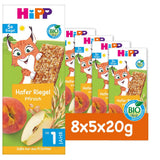 HiPP Lynx haverrepen met perziken, vanaf 1 jaar, 8 x (5x20g)