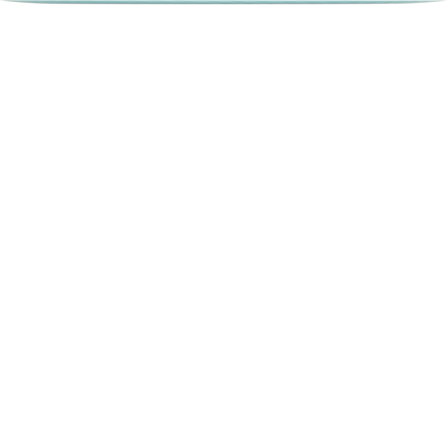 Pampille Turquoise Opal serviesset, 18-delig - 6 personen, turkoois